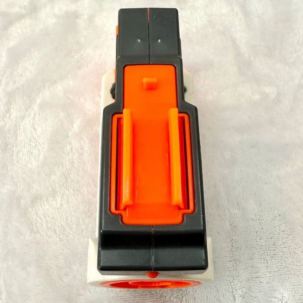 Nerf Accustrike or N-Strike Barrel Mod from Stratohawk Blaster Orange White Gray